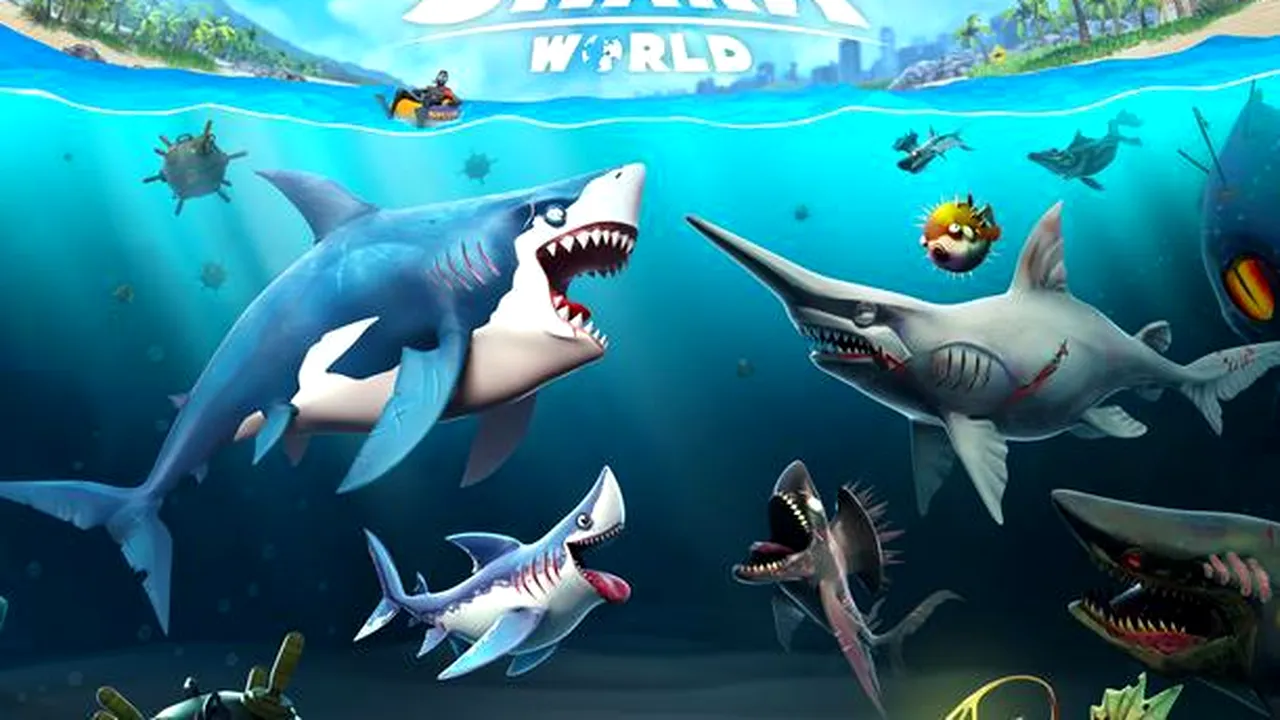 Hungry Shark World, acum și pe console