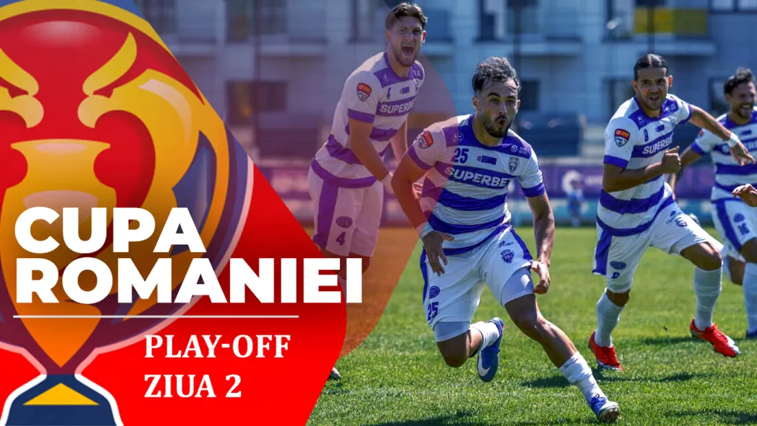 Play-off Cupa României | Bistrița - Metalul Buzău a ajuns la lovituri de departajare, trei partide s-au decis în prelungiri. FC Bihor a eliminat-o pe Farul, Unirea Slobozia a pierdut la o echipă din Liga 3, iar CSM Slatina o ține în șah pe Sepsi OSK