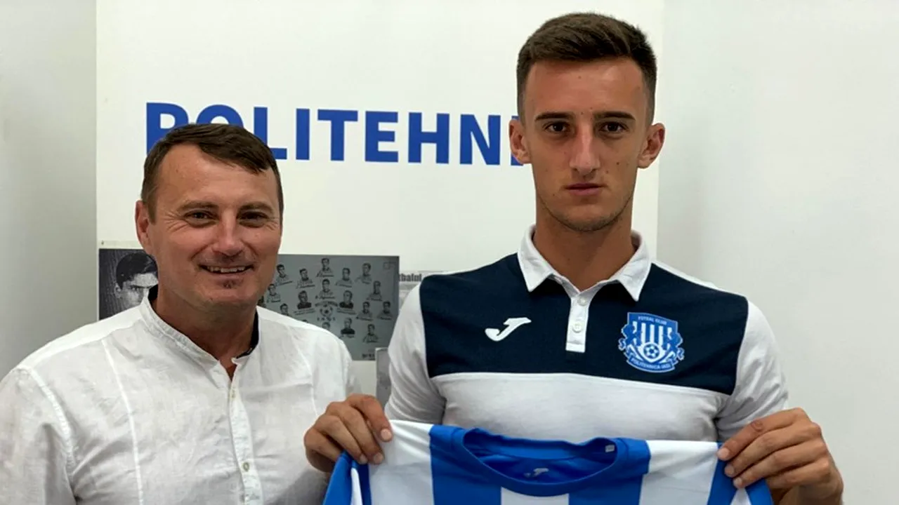 OFICIAL | Primul transfer făcut de Poli Iași după ce l-a vândut pe Panțîru la FCSB!