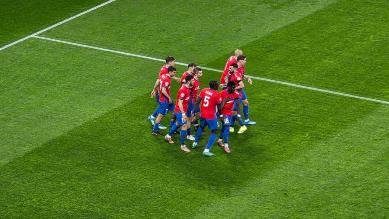 FCSB - Oțelul Galați 3-0, Live Text Online, în etapa 4 din play-out-ul Superligii. Campioana face spectacol: două goluri câteva secunde