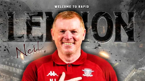 Neil Lennon a fost prezentat oficial de Rapid și a spus ce obiectiv i-a stabilit Dan Șucu! Mesaj curajos pentru suporteri: „Este responsabilitatea mea”