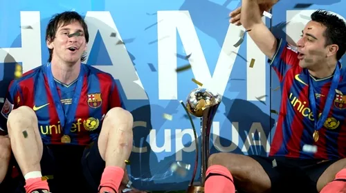 Messi, om de echipă: „Dacă nu câștig eu Balonul de Aur, sper s-o facă Xavi sau Iniesta”