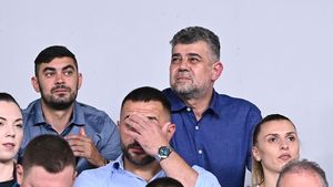 Nu s-a putut abține: Marcel Ciolacu, reacție vehementă direct de pe „Arcul de Triumf”, în timpul derby-ului FCSB - Dinamo: „Asta merita un astfel de meci!”