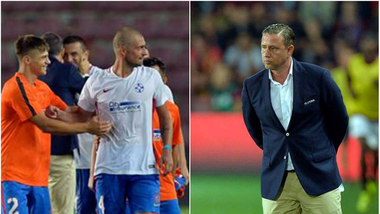 Reghe i-a răspuns lui Tamaș, după ce fundașul l-a atacat dur pe Hamroun: "Nu eram eu antrenor când el a fost dat afară! Nu ne jucăm cu cuvintele"