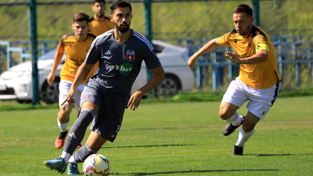 Steaua a câștigat la un gol diferență și amicalul cu Metalul Buzău. Alin Raicu a fost decisiv pentru echipa lui Oprița