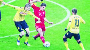 Complexul Borussia!** După MÃ¶nchengladbach, și Dortmund a învins-o în acest sezon pe Bayern