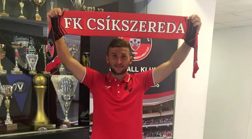 FK Csikszereda și-a prezentat oficial cea mai nouă achiziție: fostul căpitan al Ripensiei. Cât au plătit ciucanii pentru fundaș