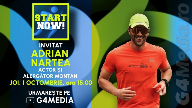 Actorul Adrian Nartea și dependența sănătoasă care i-a schimbat viața: „Sportul îți arată cine ești. Eșecul e doar o cărămidă către succes” – Întreaga poveste, azi pe G4Media