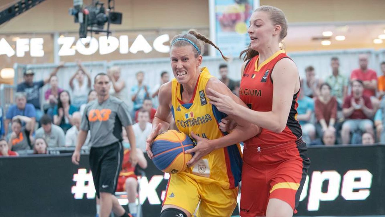 Naționala feminină a României s-a calificat în sferturile de finală la Europenele de baschet 3x3 de la București