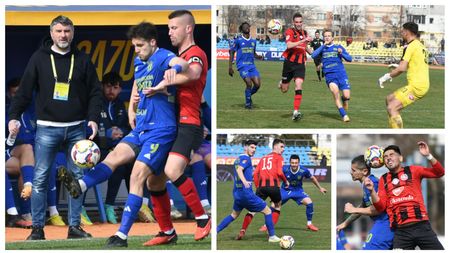 Cu biletele de play-off în buzunar, Unirea Slobozia și-a permis să piardă acasă cu FK Miercurea Ciuc. Adrian Mihalcea, despre golul egalizator anulat echipei sale