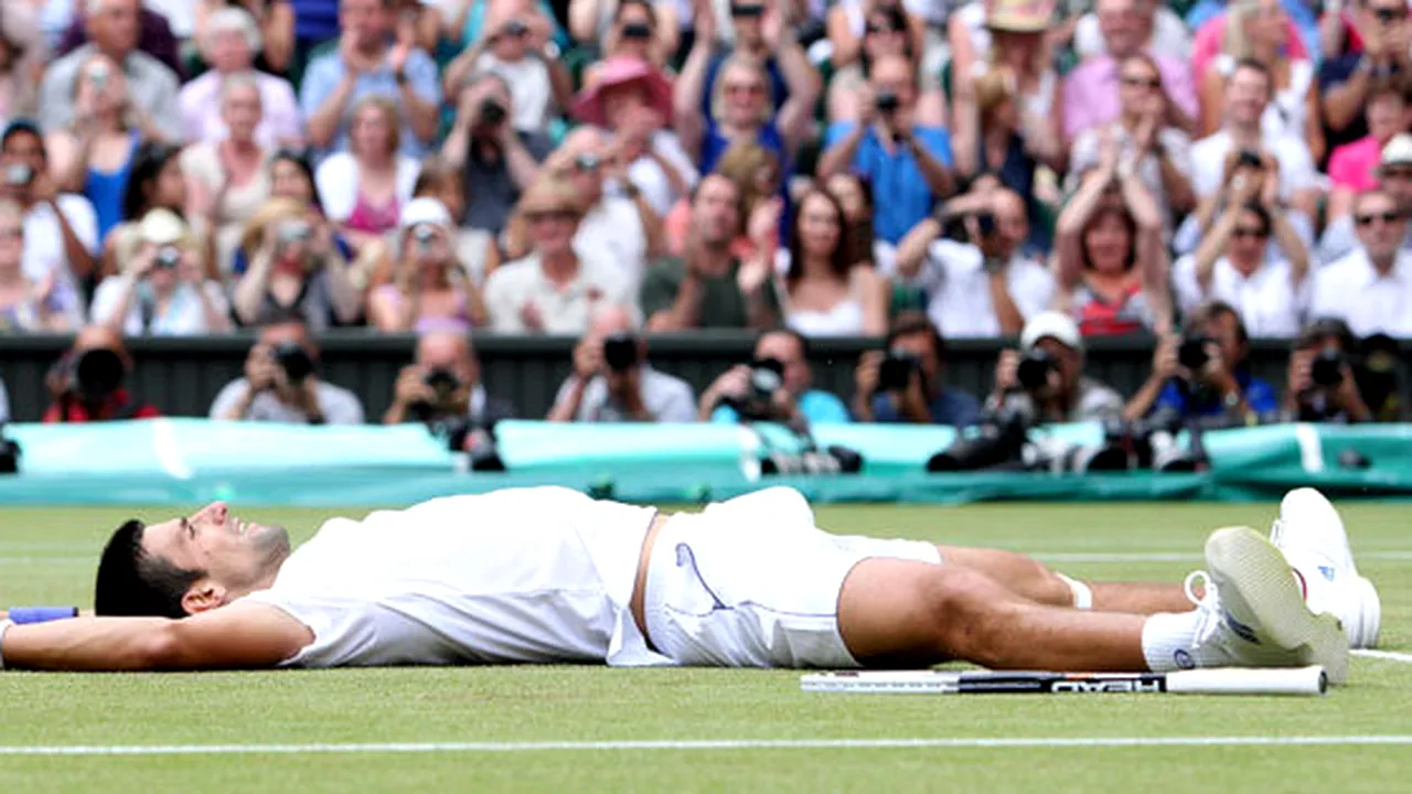 Djokovic a rupt iarba de la Wimbledon!** L-a bătut pe Nadal în 4 seturi și a câștigat turneul londonez pentru prima oară în carieră (6-4, 6-1, 1-6, 6-3)