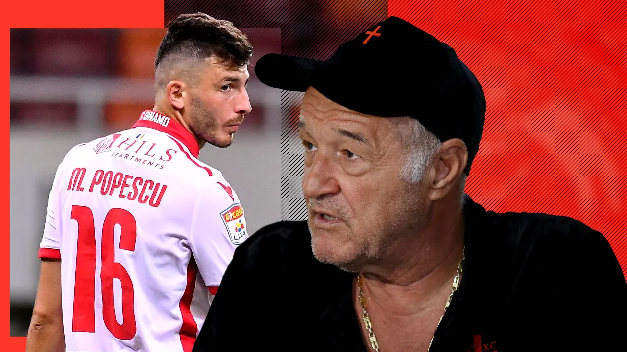 „Îi face față lui Gigi Becali!”. Antrenorul care l-a debutat pe Mihai Popescu la Dinamo, dezvăluiri tari despre noul jucător de la FCSB. EXCLUSIV