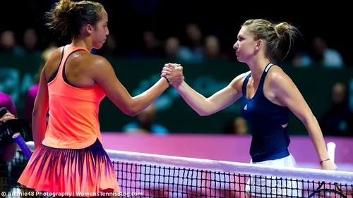 Simona conduce grupa de la Turneul Campioanelor după prima zi! Kerber a trecut greu de Cibulkova, iar Halep a devenit favorită la calificarea în semifinale