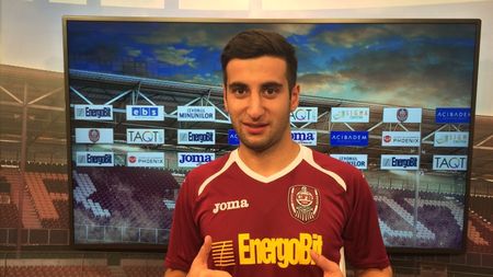 CFR i-a găsit înlocuitor accidentatului Negruț: Chanturia a revenit la Cluj