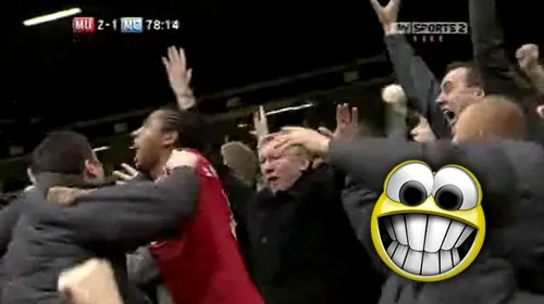 VIDEO** Alex Ferguson, reacție INCREDIBILĂ‚ la super golul lui Rooney: „Ohh, f@#k…ohh f@#k”