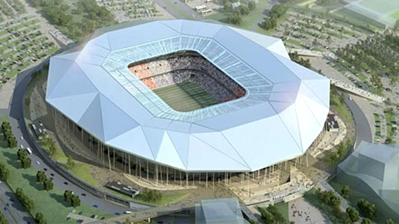 S-a pus piatra de temelie pentru un nou super-stadion al Europei!** Are o singură mare problemă: poate fi demolat înainte de a se naște / VIDEO
