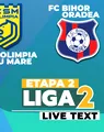 CSM Olimpia – FC Bihor se joacă de la ora 17:00, în debutul etapei a 2-a a Ligii 2