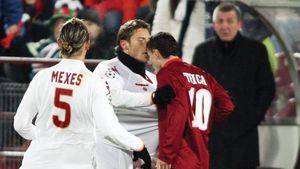 Trică a dat dovadă de tupeu într-un conflict cu Totti