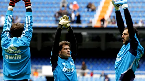 FOTO Dragoste mare la Real!** Gestul pe care Iker Casillas l-a făcut la adresa lui Diego Lopez înaintea partidei cu Betis