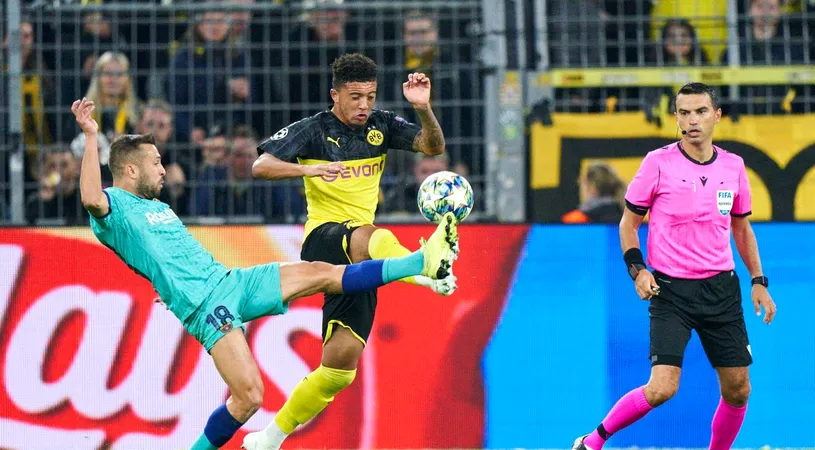 Ovidiu Hațegan, lecție pentru arbitri: „Sancho, o mare problemă!” A povestit cum a dat penalty în super meciul Dortmund - Barcelona