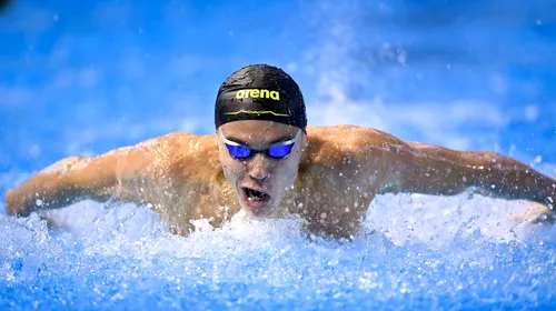 David Popovici, aur la 100 m liber și calificare la Jocurile Olimpice de la Paris! Prima reacție a dublului campion mondial la înot. „Mi-am propus asta!”