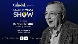 Marius Tucă Show începe joi, 18 ianuarie, de la ora 20.00, live pe gândul.ro. Invitat: Ion Cristoiu