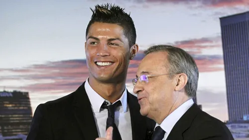 Încă o bombă pregătită de Florentino Perez. Cu ce jucător vrea să-l înlocuiască pe Cristiano Ronaldo