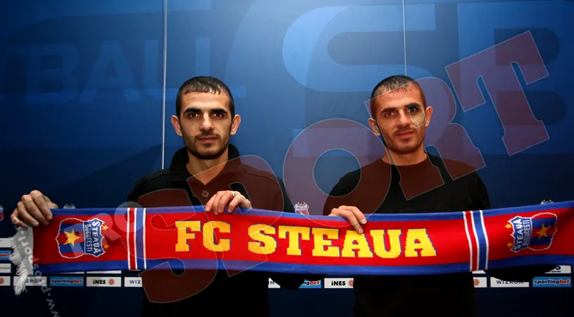FOTO** Frații Karamyan au semnat cu Steaua! 