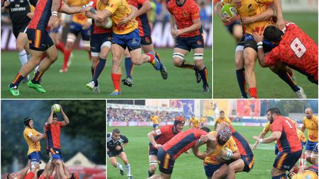 România a debutat cu victorie la World Rugby Nations Cup. "Stejarii" au învins Spania, cu 35-9