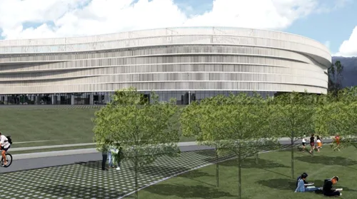 Mega-investiție la Brașov într-o nouă arenă sportivă. 20 de milioane de euro pentru noul „Muncipal”! Cum va arăta complexul. FOTO