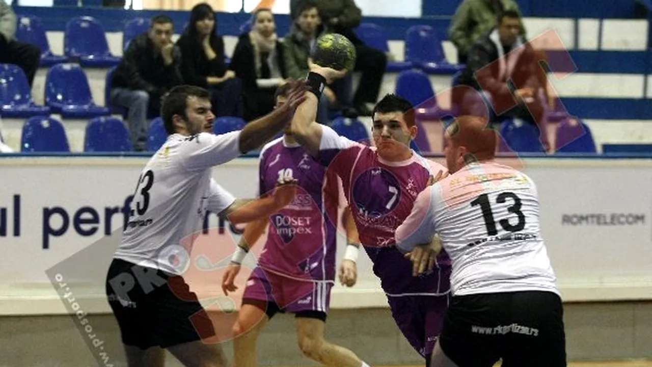 FOTO** Partizan Belgrad a cîștigat Cupa Banatul la handbal masculin