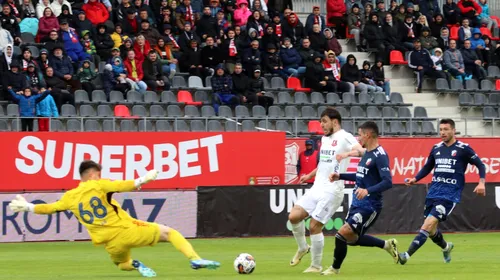 FC Hermannstadt – FC Botoșani 2-1, în etapa 5 din Superliga. Sibienii obțin victoria în prelungiri