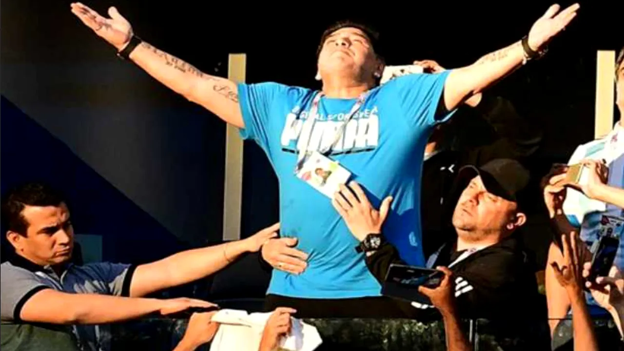 Maradona s-a trezit cu un șoc după noaptea de pomină! A aflat că a fost declarat mort, iar nebunia abia a urmat: 