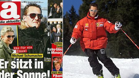 Scandalos! Imaginea incredibilă publicată azi în Germania cu Michael Schumacher: "Ce noroc! Stă la soare"