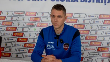 CS Gloria Bistrița a prins curaj, iar Nicolae Grigore a făcut o declarație surprinzătoare înaintea confruntării cu Sepsi OSK