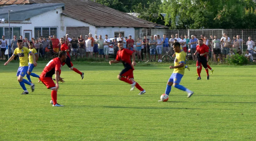 Pas greșit făcut de Sportul Chiscani în manșa tur a barajului de promovare.** Tulcenii de la Șoimii Topolog sunt favoriți la accederea în Liga 3