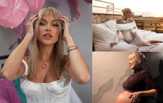 Alina Ceușan a născut! Prima imagine cu fetița ei. Ce a povestit influencerul despre naștere