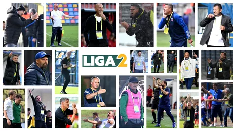 ANALIZĂ | Încrederea acordată antrenorilor din Liga 2, în scădere față de sezonul trecut. Jumătate dintre echipe au schimbat cel puțin o dată ”principalul”. ”Campioana” la înlocuiri este tot o nou-promovată