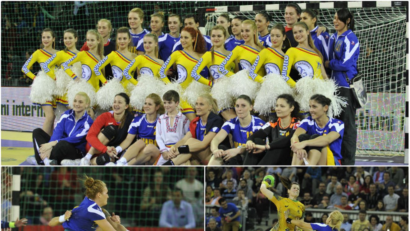 Naționala Ryde după o victorie la opt goluri în fața campioanei mondiale. România - Suedia este finala Trofeului Carpați. Asistență record la un meci de handbal jucat în țară 