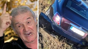 Cum vrea Gigi Becali să îl prindă pe „nemernicul care nici nu a oprit”, din cauza căruia și-a avariat serios Rolls-Royce-ul de 500.000 de euro: „Să ia asta”