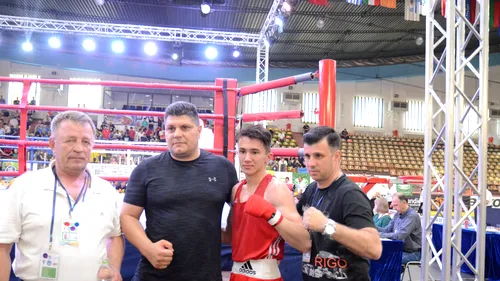 Campionatele Europene de box de la Galați. Trei români în finalele continentale: Cristinel Măzăreanu, Adrian Preda și Mariana Mărăcine de bat pentru aur