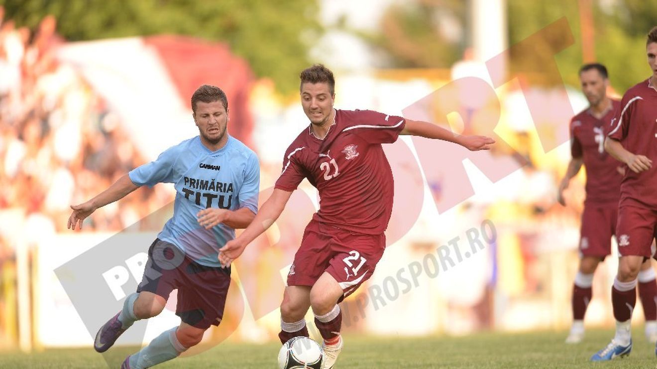 Învinși în primul amical! Urban Titu - Rapid 1-0