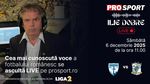 Ilie Dobre comentează LIVE pe ProSport.ro meciul F.C. Voluntari – C.S.C. Dumbrăvița, sâmbătă, 6 decembrie 2025, de la ora 11:00