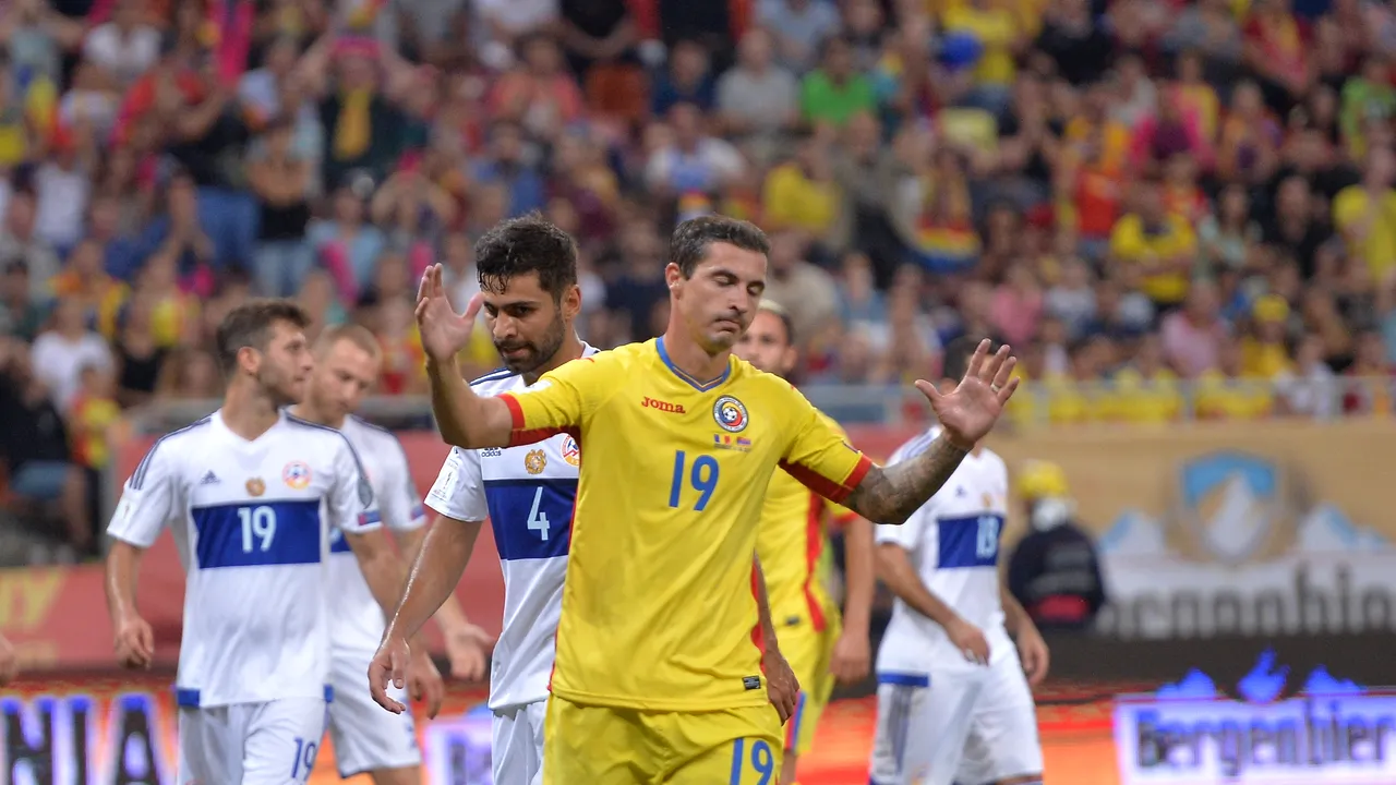 O echipă de amatori cu aspirații la măreție. România - Armenia 1-0. Am câștigat din întâmplare cu o națională rămasă în inferioritate, în timp ce Danemarca a demolat Polonia 