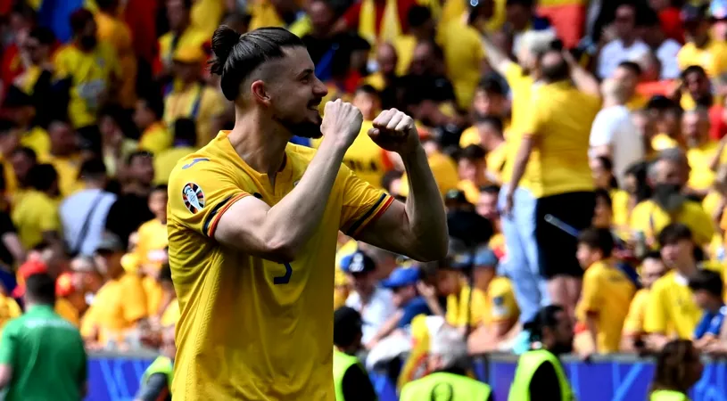 Radu Drăgușin i-a înnebunit pe belgieni în meciul România - Ucraina 3-0! Cum l-au numit pe apărător