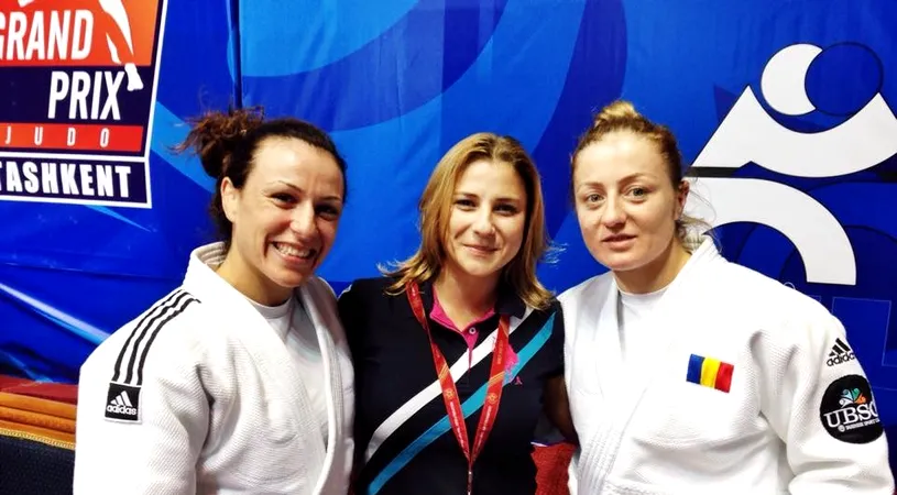 Corina Căprioriu, medalie de aur la Grand Prix-ul de judo de la Tașkent