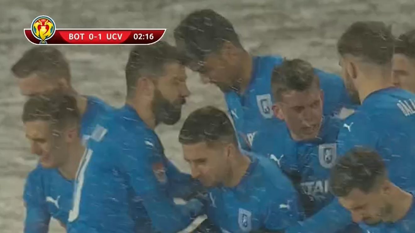 Marinos Ouzounidis, debut fantastic la Craiova! Oltenii au marcat după doar trei minute la Botoșani, în Cupa României | VIDEO