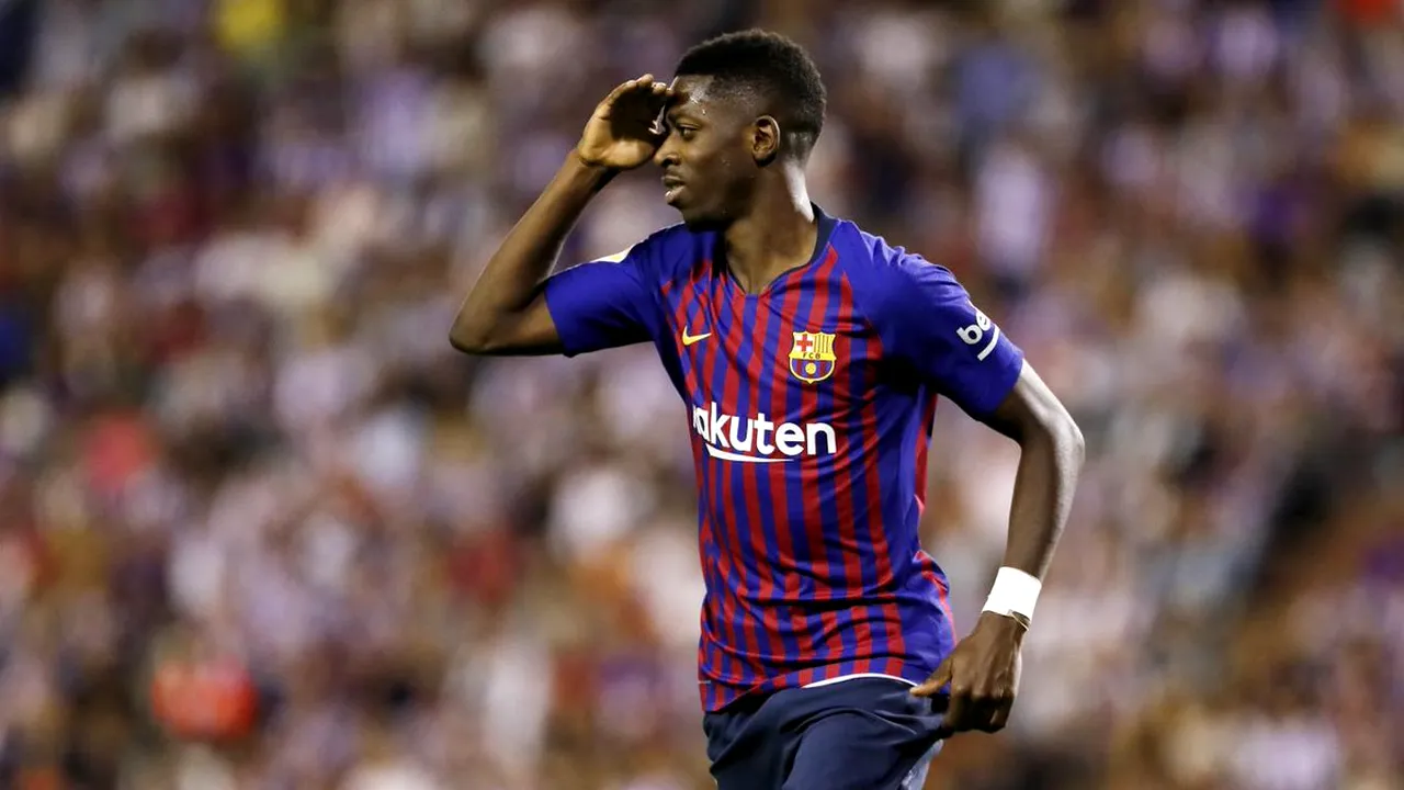 Barcelona a fost salvată de VAR în meciul cu nou-promovata Valladolid. Dembele a adus victoria catalanilor, Pique a atins o bornă impresionantă