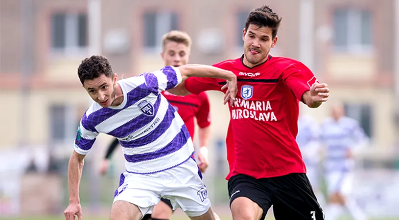 ASU Poli, cu autocarul și fără antrenor împotriva celor de la Miroslava.** 