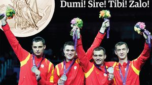 Medalie de argint la sabie!** România - Coreea de Sud 26-45! Transmite un mesaj băieților lui Covaliu